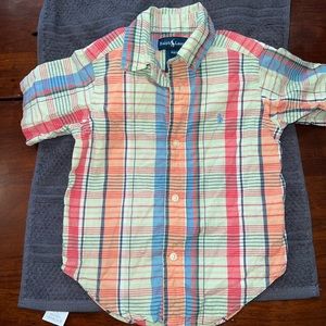 Toddler boys Polo button down
